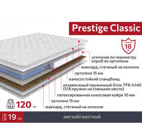 Ортопедический матрас «Prestige Classic» (Мебельград)